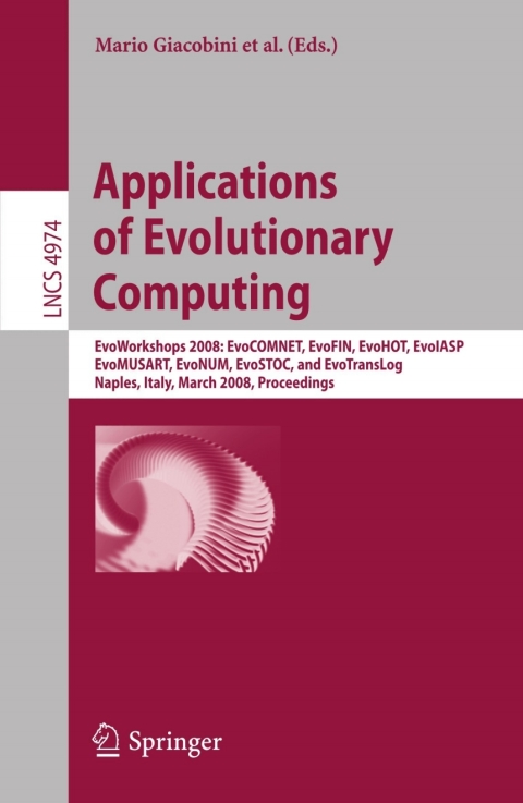 Cover image for book Applications of Evolutionary Computing