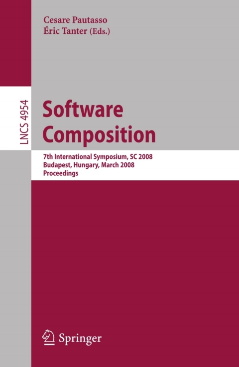 Cover image for book Software Composition