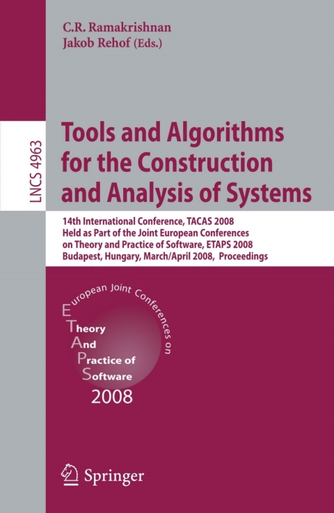 Cover image for book Tools and Algorithms for the Construction and Analysis of Systems