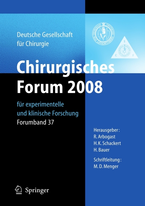 Chirurgisches Forum 2008 