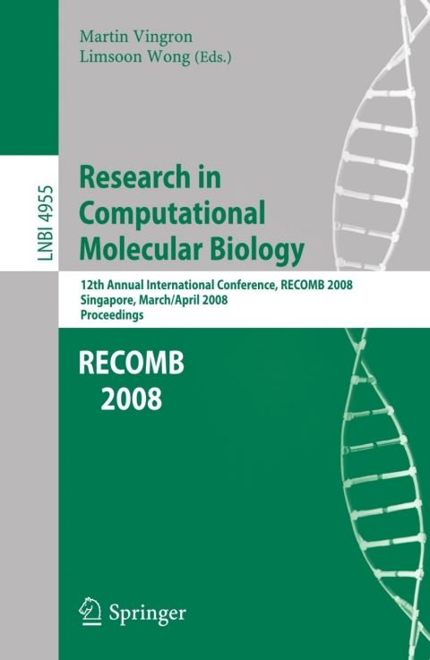 Cover image for book Research in Computational Molecular Biology
