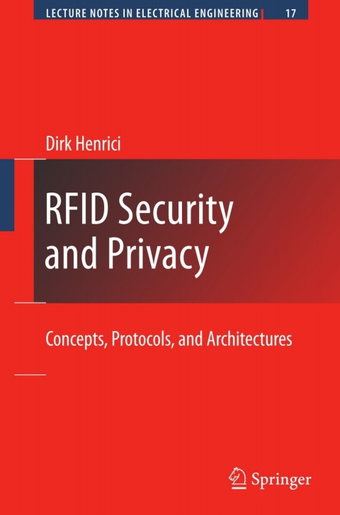 Cover image for book RFID Security and Privacy