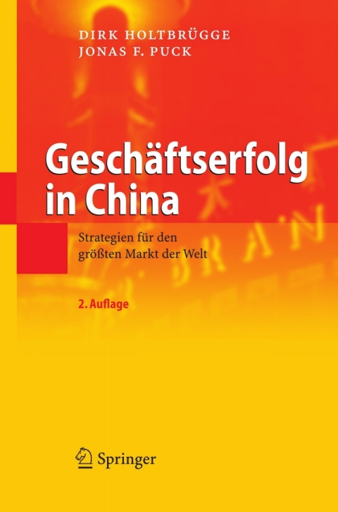 Cover image for book Geschäftserfolg in China