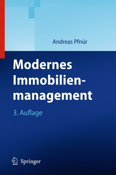 Cover image for book Modernes Immobilienmanagement