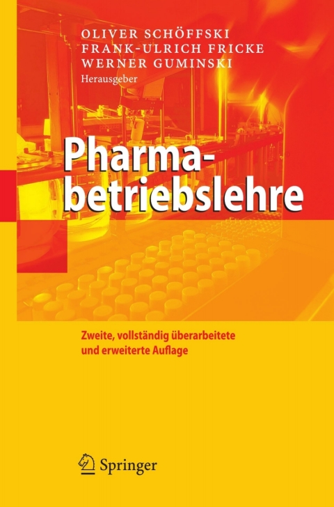Cover image for book Pharmabetriebslehre