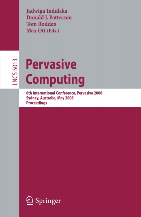 Cover image for book Pervasive Computing