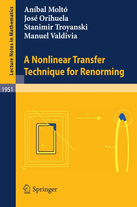 Cover image for book A Nonlinear Transfer Technique for Renorming