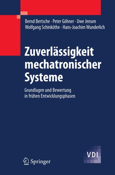 Cover image for book Zuverlässigkeit mechatronischer Systeme