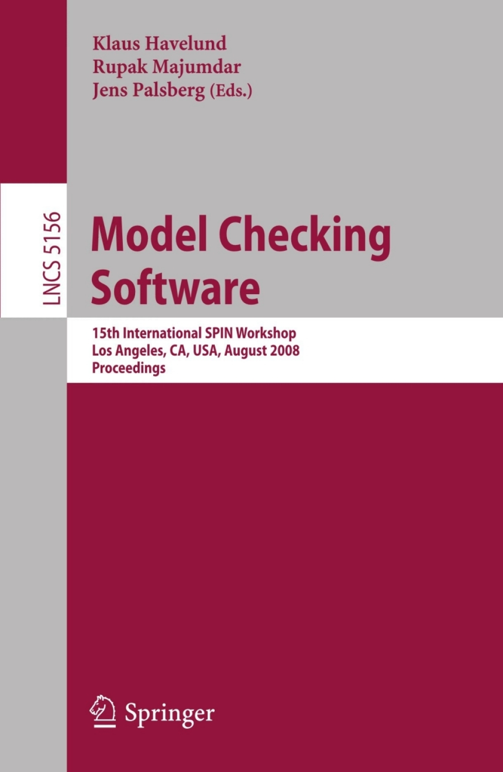 Model Checking Software - 1st Edition (eBook)