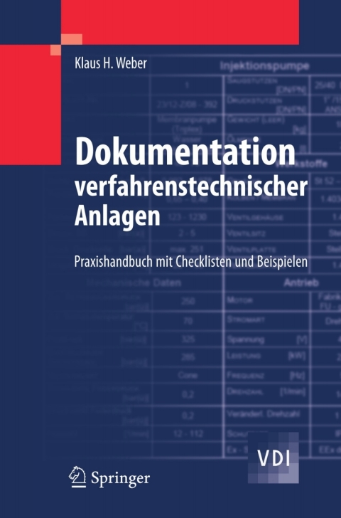 Cover image for book Dokumentation verfahrenstechnischer Anlagen