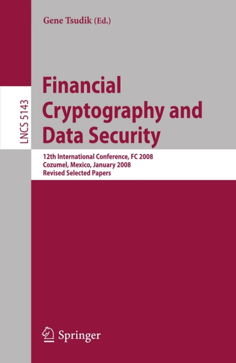 Cover image for book Financial Cryptography and Data Security