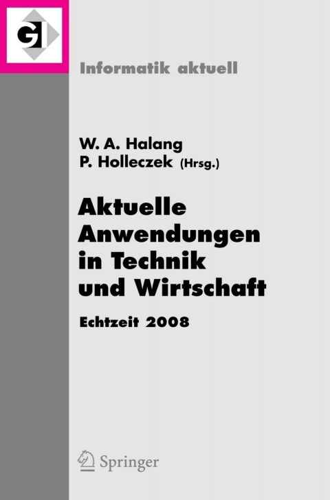 Cover image for book Aktuelle Anwendungen in Technik und Wirtschaft Echtzeit 2008