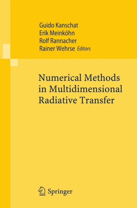 Cover image for book Numerical Methods in Multidimensional Radiative Transfer