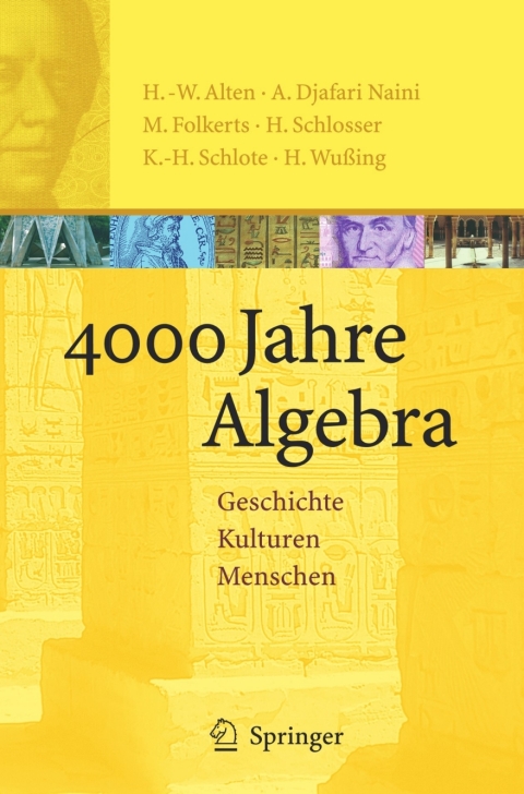 Cover image for book 4000 Jahre Algebra