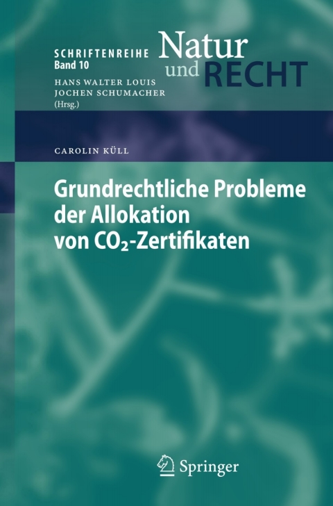 Cover image for book Grundrechtliche Probleme der Allokation von CO2-Zertifikaten