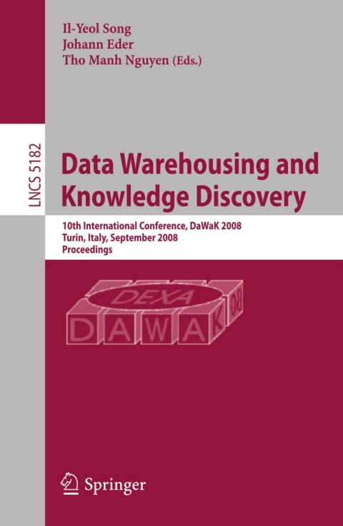 Cover image for book Data Warehousing and Knowledge Discovery