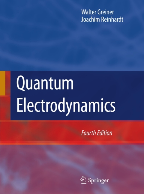 Cover image for book Quantum Electrodynamics