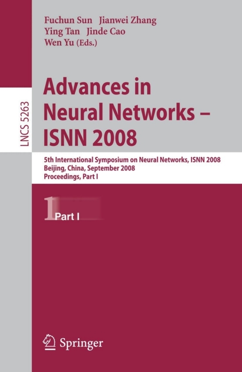 Cover image for book Advances in Neural Networks