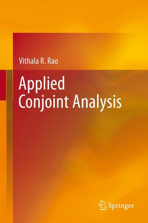 Cover image for book Applied Conjoint Analysis