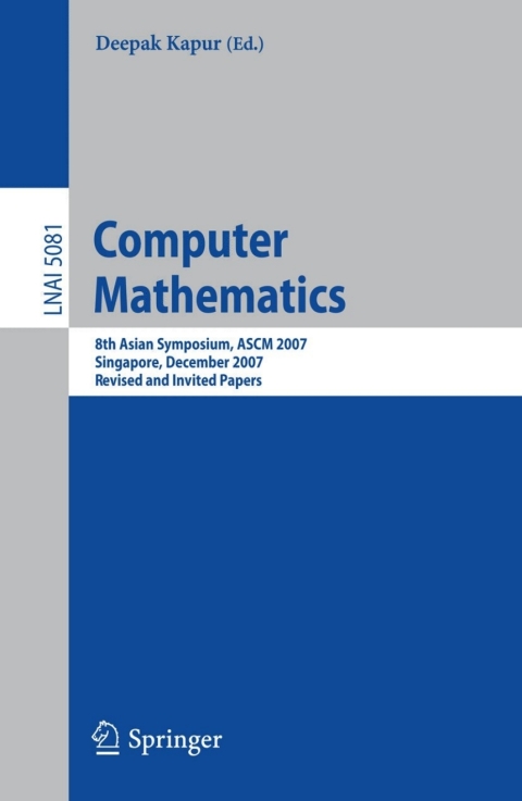 Cover image for book Computer Mathematics