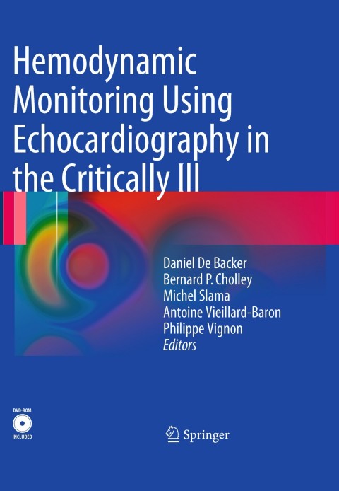 Cover image for book Hemodynamic Monitoring Using Echocardiography in the Critically Ill