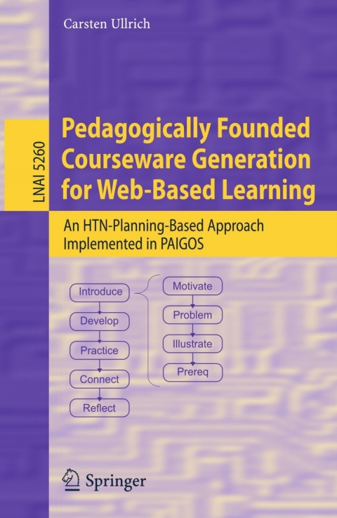 Cover image for book Pedagogically Founded Courseware Generation for Web-Based Learning