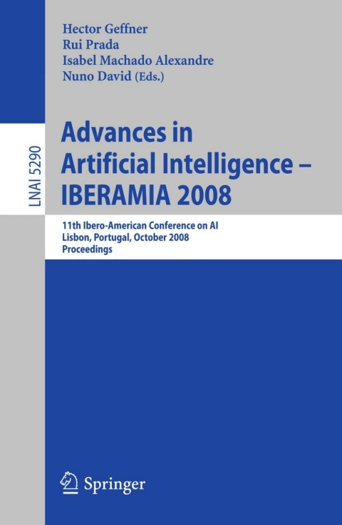 Cover image for book Advances in Artificial Intelligence - IBERAMIA 2008