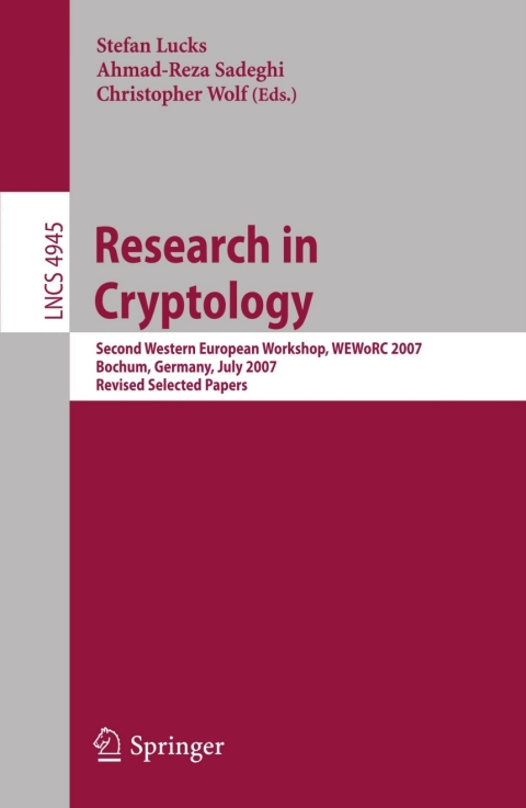 Cover image for book Research in Cryptology