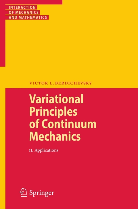 Cover image for book Variational Principles of Continuum Mechanics