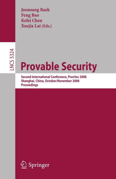 Provable Security 