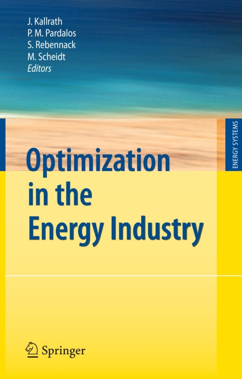 Cover image for book Optimization in the Energy Industry