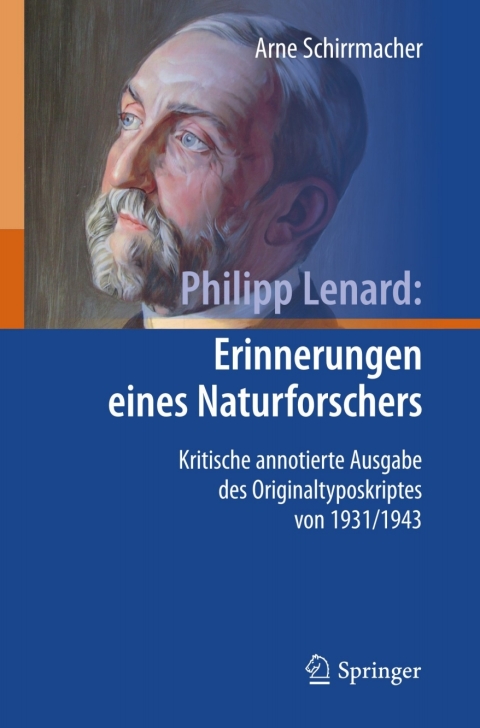 Cover image for book Philipp Lenard: Erinnerungen eines Naturforschers