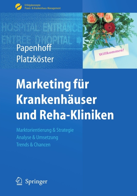 Cover image for book Marketing für Krankenhäuser und Reha-Kliniken