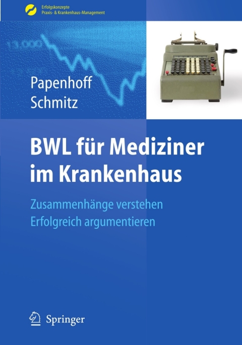 Cover image for book BWL für Mediziner im Krankenhaus