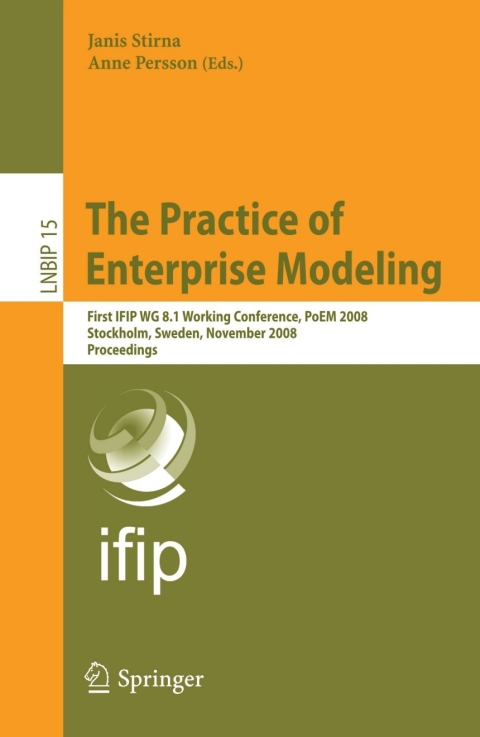 Cover image for book The Practice of Enterprise Modeling