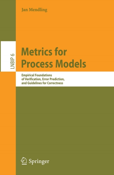 Cover image for book Metrics for Process Models