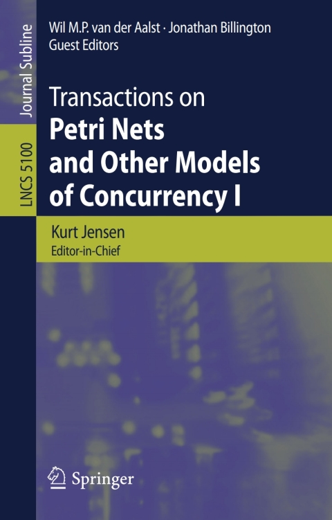 Cover image for book Transactions on Petri Nets and Other Models of Concurrency I