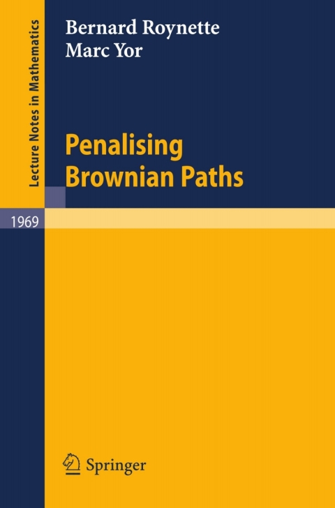 Cover image for book Penalising Brownian Paths
