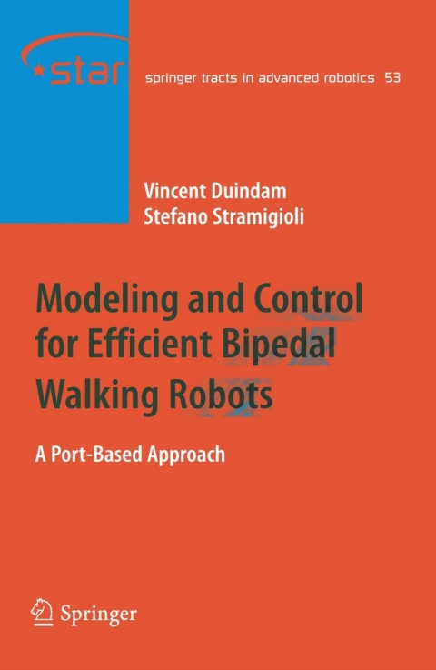 Cover image for book Modeling and Control for Efficient Bipedal Walking Robots