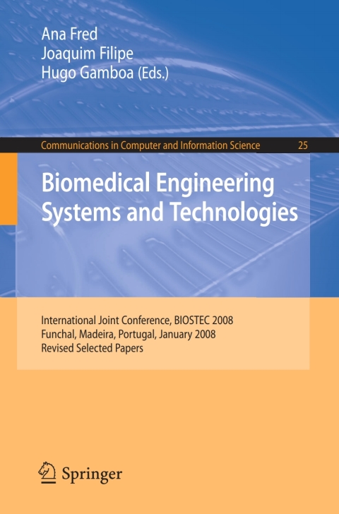Cover image for book Biomedical Engineering Systems and Technologies