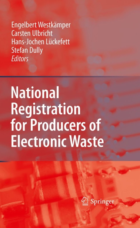 Cover image for book National Registration for Producers of Electronic Waste