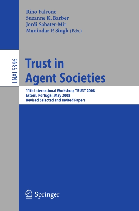 Cover image for book Trust in Agent Societies