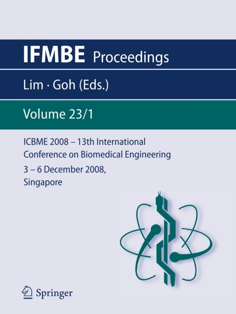 Cover image for book 13th International Conference on Biomedical Engineering