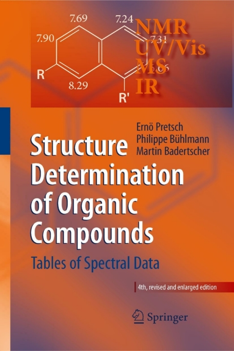 Cover image for book Structure Determination of Organic Compounds