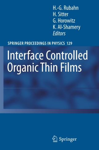Interface Controlled Organic Thin Films