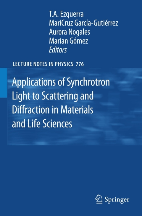 Cover image for book Applications of Synchrotron Light to Scattering and Diffraction in Materials and Life Sciences