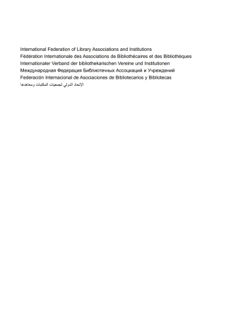 IFLA Cataloguing Principles: Steps towards an International Cataloguing Code, 3