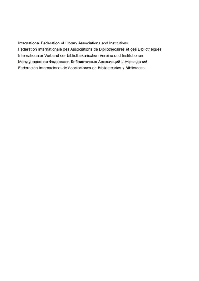 IFLA Cataloguing Principles: Steps towards an International Cataloguing Code, 4