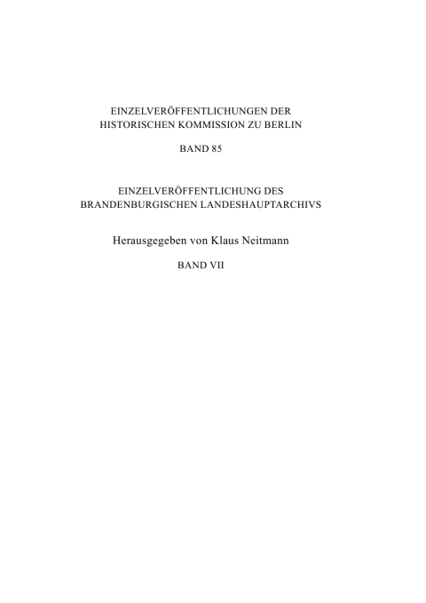 Cover image for book Biographisches Handbuch der preußischen Verwaltungs- und Justizbeamten 1740-1806/15