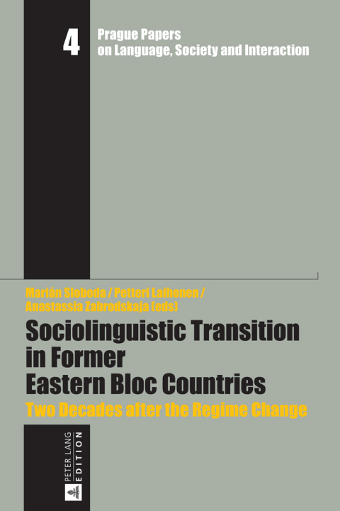 Cover image for book Sociolinguistic Transition in Former Eastern Bloc Countries